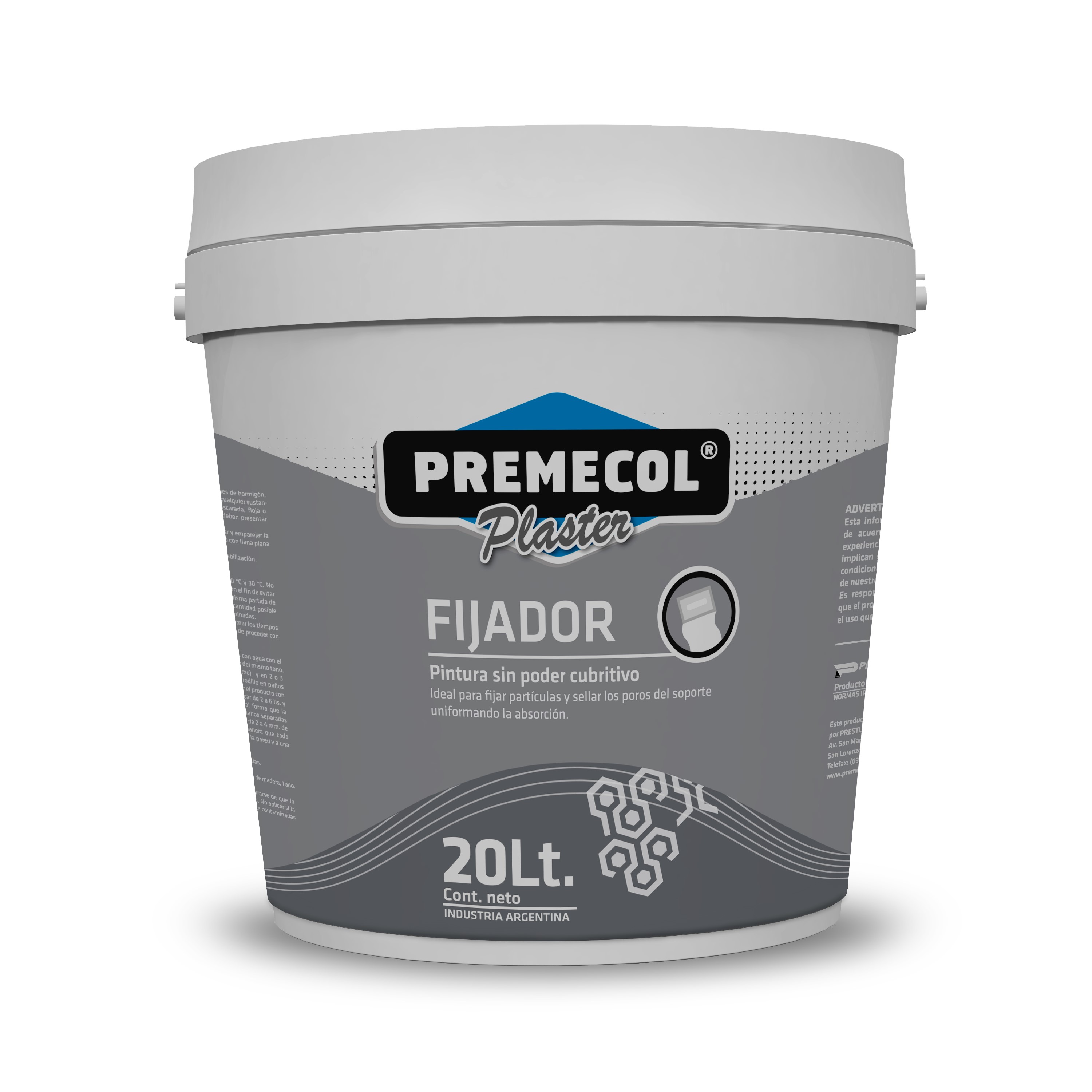 Premecol PLASTER FIJADOR 20LTS